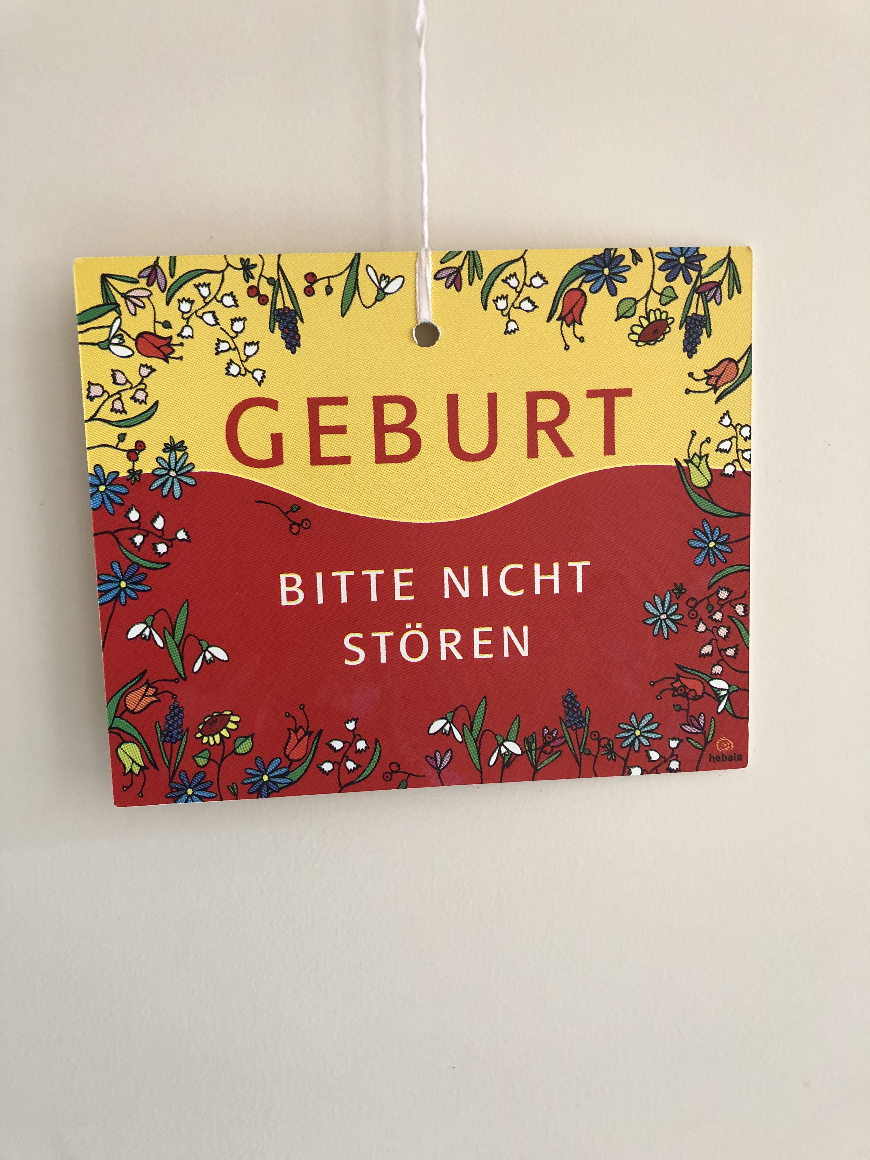 Der Tag vor der Entbindung